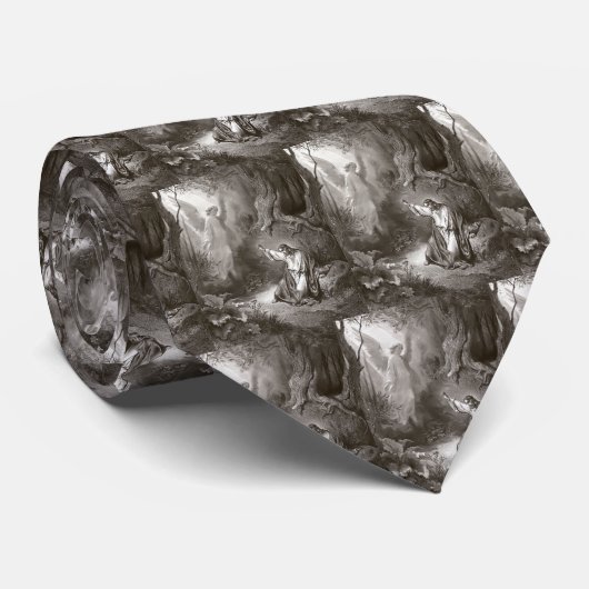 Cravate Jésus Agonie Dans Le Jardin Religieux (Roulé)