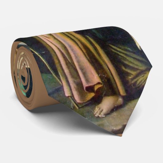 CRAVATE JÉSUS-CHRIST, LE BON BERGER (Roulé)