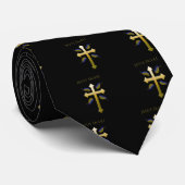 Cravate Jésus économise (Roulé)