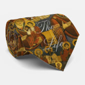 Cravate Jésus est le chemin, la vérité et la vie (Roulé)