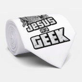 Cravate Jésus est un geek (Roulé)