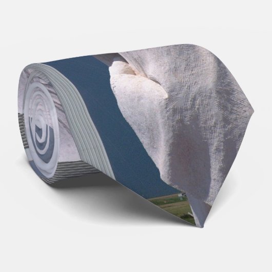 Cravate Jésus et croix (Roulé)