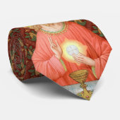 Cravate Jésus Instituant la Sainte Communion (SAU 045) (Roulé)