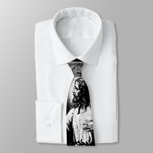 Cravate Jésus l'étendant VERS LE BAS (Attaché)