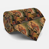 Cravate Jésus ressuscité au-dessus de sa tombe (Roulé)