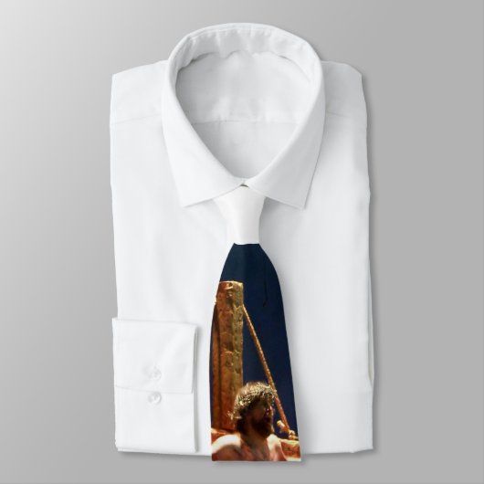 Cravate Jésus sur la croix (Attaché)