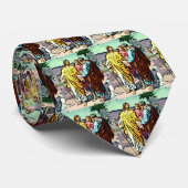 Cravate Jésus sur la route à Emmaus (Roulé)