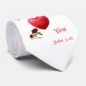 Cravate jésus t'aime (Roulé)