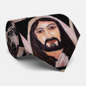 Cravate JESUS tie (Roulé)