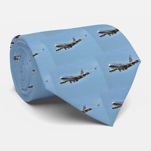 Cravate Jets d'avions (Roulé)