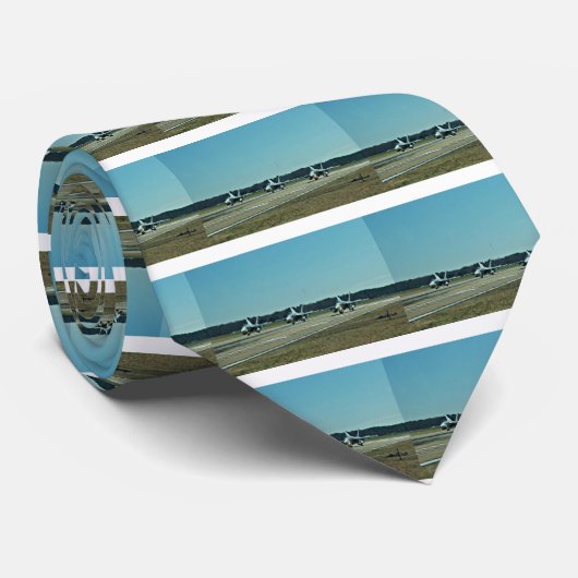 Cravate Jets de marine (Roulé)