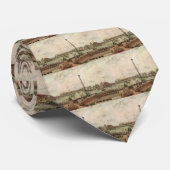 Cravate Jetty, Le Havre, Misty de Camille Pissarro (Roulé)