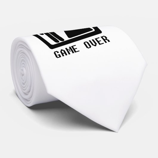 Cravate Jeu au-dessus de (mariage) (Roulé)