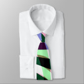 Cravate Jeu de lumière tropicale (Attaché)