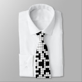 Cravate Jeu de mots croisé (Attaché)