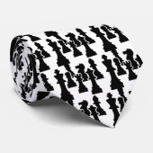 Cravate Jeu de société d'échecs (Roulé)