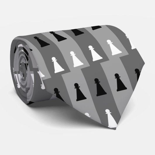 Cravate Jeu d'échecs (Roulé)