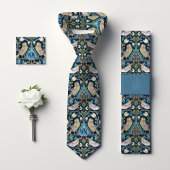Cravate Jeu d'oiseaux Monogramme William Morris Hommes