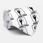 Cravate Jeu drôle de mariage plus de (Roulé)