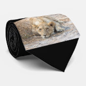 Cravate Jeune lion (Roulé)