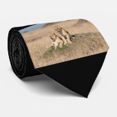 Cravate Jeunes lions (Roulé)