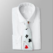 Cravate Jeux de carte de jeu (Attaché)