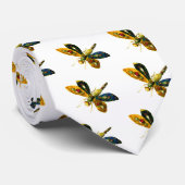 Cravate JEWEL DRAGONFLY ANTIQUE, Blanc (Roulé)