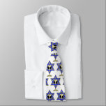 Cravate Jewish Star<br><div class="desc">Cadeaux et vêtements personnalisés à thème traditionnel et moderne juif</div>
