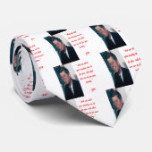 Cravate JFK & Ask Not Quote (Roulé)