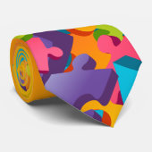 Cravate Jigsaw (Roulé)