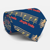 Cravate Jingle sonne du texte de musique (Roulé)