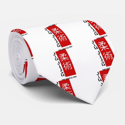 Cravate Jiu Jitsu - l'art doux (Roulé)