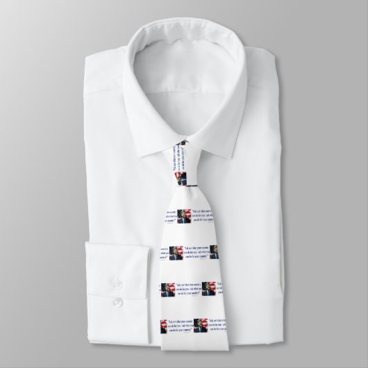 Cravate John F Kennedy (Attaché)