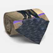 Cravate John Frew - Grizzly Bear (Roulé)