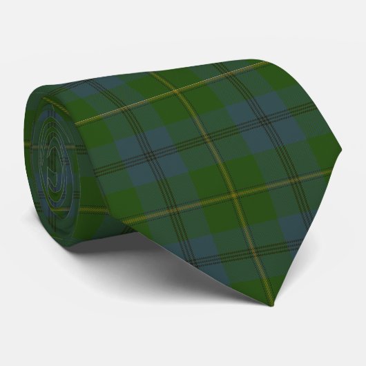 Cravate Johnston Clan Tartan (Roulé)
