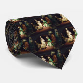 Cravate Joie au monde (Roulé)