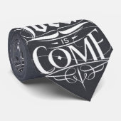 Cravate Joie au Monde Tableau de bord religieux de Noël (Roulé)