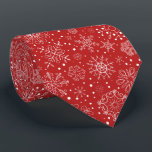 Cravate Joie ornementale<br><div class="desc">Découvrez votre esprit de vacances avec cette cravate rouge vif sur le thème de Noël.</div>