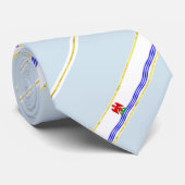 Cravate Joli drapeau rayé (Roulé)