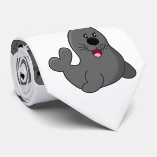 Cravate joli joli joli phoque jouet