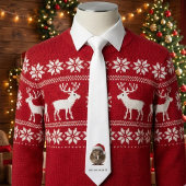 Cravate Joli Kiwi de Noël, coutume