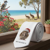 Cravate Joli Kiwi de Noël, coutume