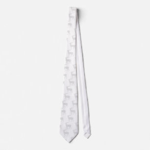 Cravate Joli motif de cerfs communs