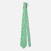 Cravate joli motif de licorne de glace (Devant)