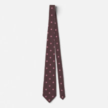 Joli motif de pois marron et rose dans le style bo