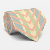 Cravate Joli Motif Pastel Diamond (Roulé)