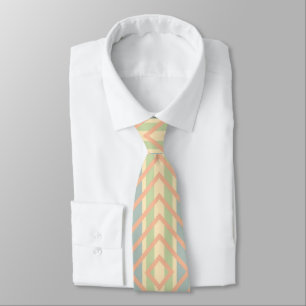 Cravate Joli Motif Pastel Diamond
