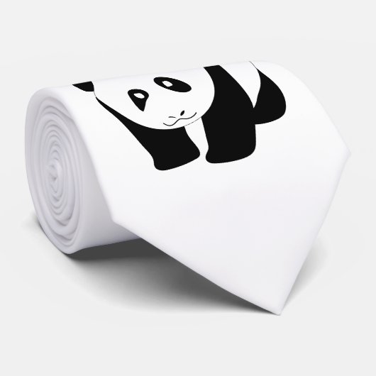 Cravate Joli panda (Roulé)