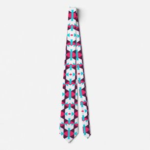 Cravate Joli Style Bleu Rose pour le Marié