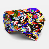 Cravate Joli tableau abstrait peint coque d'air iPad (Roulé)